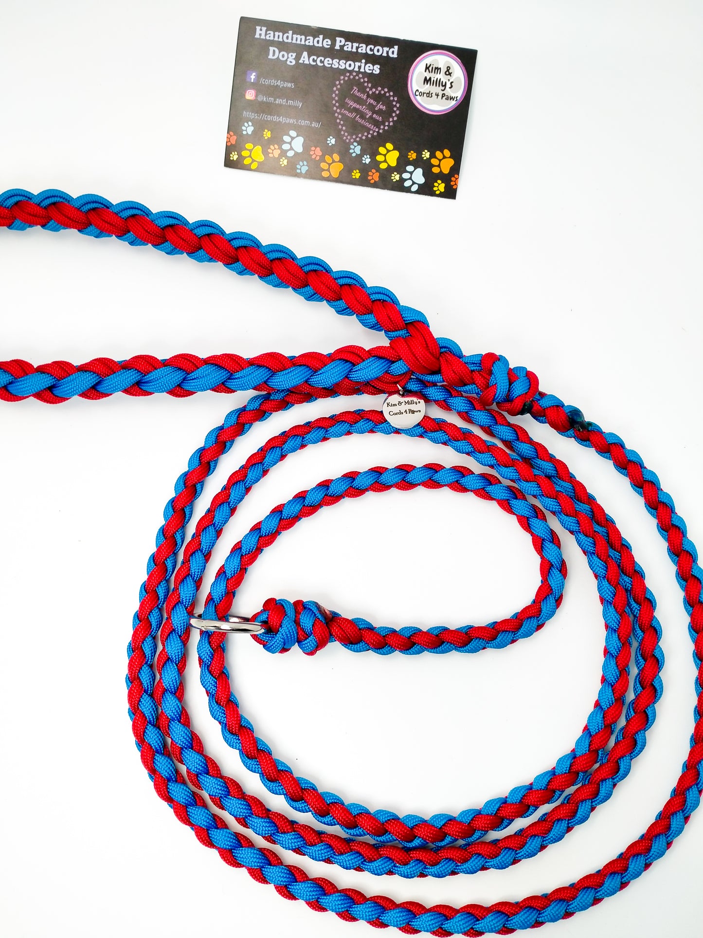 Groomer's Slip Lead - 4 Strand Round Braid